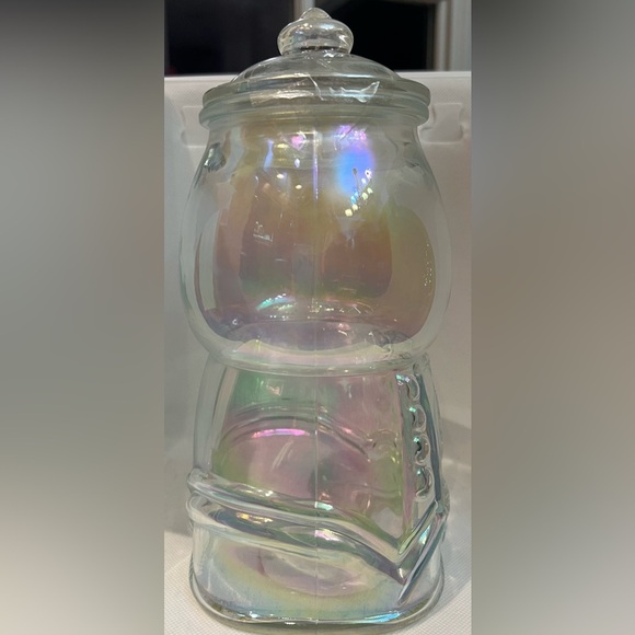 Iridescent glass gumball machine style jar for Target - Picture 4 of 16